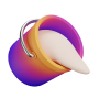 gradient bucket icon